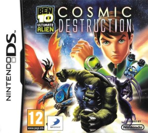 Carátula de Ben 10 Ultimate Alien: Cosmic Destruction  DS