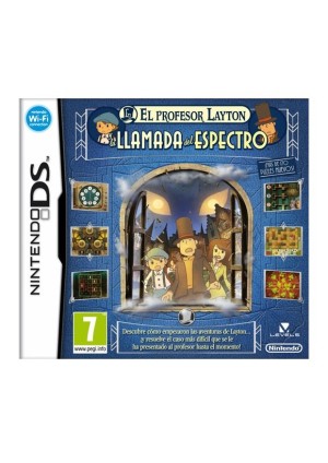 Carátula de El Profesor Layton y la Llamada del Espectro DS