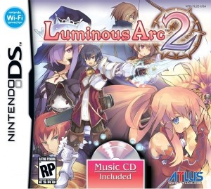 Carátula de Luminous Arc 2  DS