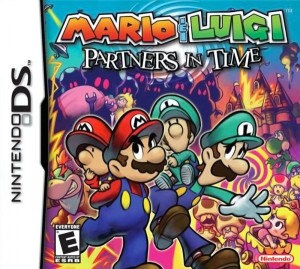 Carátula de Mario & Luigi: Partners In Time  DS