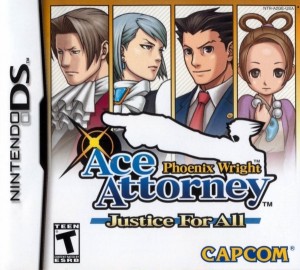 Carátula de Phoenix Wright: Ace Attorney - Justice For All  DS