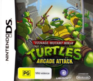 Carátula de Teenage Mutant Ninja Turtles: Arcade Attack  DS