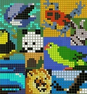 Carátula de Animal Color Cross  DSIWARE