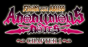Carátula de Anonymous Notes Chapter 1 - From The Abyss  DSIWARE