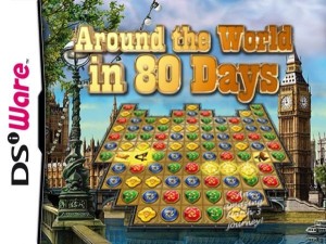 Carátula de Around the World in 80 Days  DSIWARE