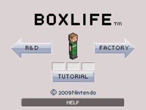 Carátula de Art Style: BOXLIFE  DSIWARE