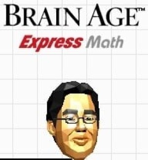 Carátula de Brain Age Express: Math  DSIWARE