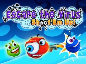 Carátula de Escape The Virus: Shoot 'Em Up!  DSIWARE