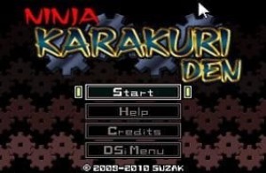 Carátula de G.G Series: Ninja Karakuri Den  DSIWARE