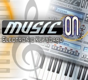Carátula de Music On: Electronic Keyboard  DSIWARE