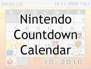 Carátula de Nintendo Countdown Calendar  DSIWARE