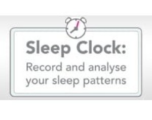Carátula de Sleep Clock: Record and Analyse Your Sleep Patterns  DSIWARE