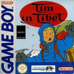 Carátula de Tintin in Tibet  GB