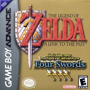 Carátula de Legend of Zelda: A Link to the Past and Four Swords  GBA