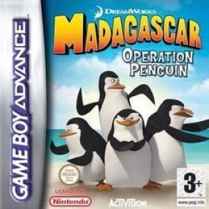 Carátula de Madagascar: Operation Penguin  GBA