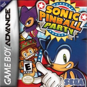 Carátula de Sonic Pinball Party  GBA