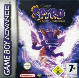 Carátula de The Legend of Spyro: A New Beginning  GBA