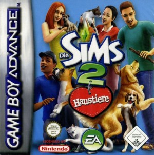 Carátula de The Sims 2: Pets  GBA