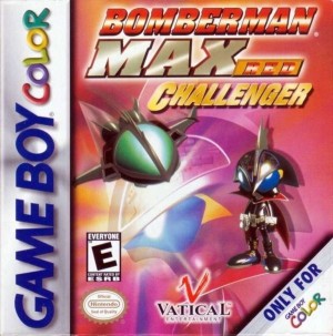 Carátula de Bomberman Max: Red Challenger and Blue Champion  GBC
