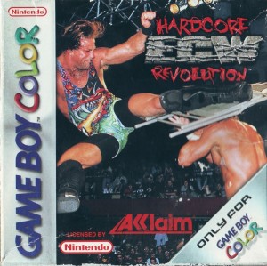 Carátula de ECW Hardcore Revolution  GBC
