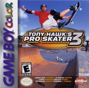 Carátula de Tony Hawk's Pro Skater 3  GBC