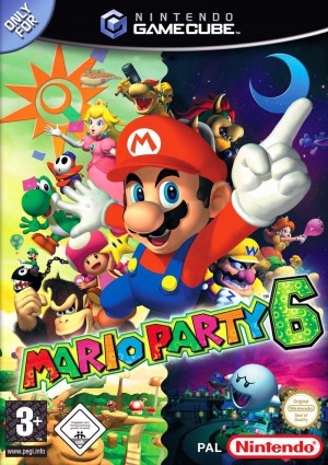 Carátula de Mario Party 6  GCN