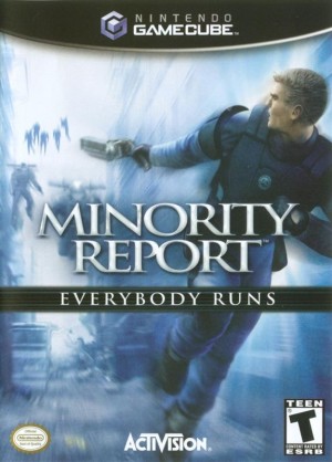 Carátula de Minority Report: Everybody Runs  GCN