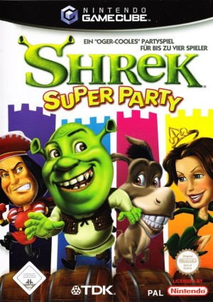 Carátula de Shrek: Super Party  GCN