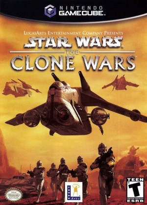 Carátula de Star Wars: The Clone Wars  GCN