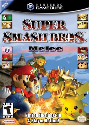 Carátula de Super Smash Bros. Melee  GCN