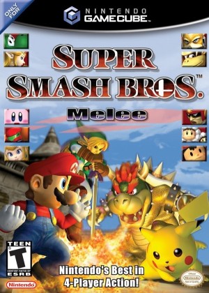 Carátula de Super Smash Bros. Melee  GCN