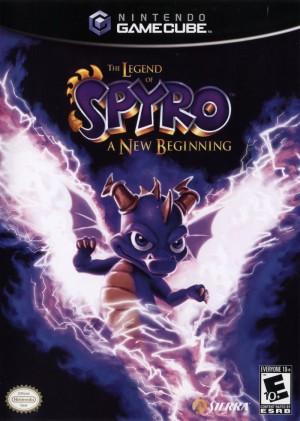 Carátula de The Legend of Spyro: A New Beginning  GCN