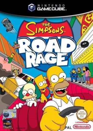 Carátula de The Simpsons Road Rage  GCN