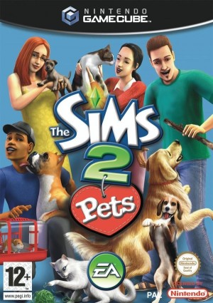 Carátula de The Sims 2: Pets  GCN