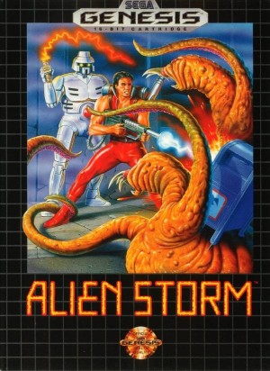 Carátula de Alien Storm  MD