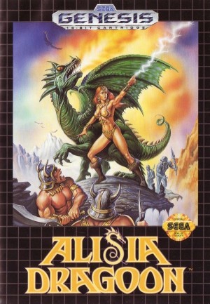 Carátula de Alisia Dragoon  MD