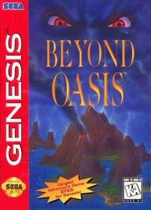 Carátula de Beyond Oasis  MD