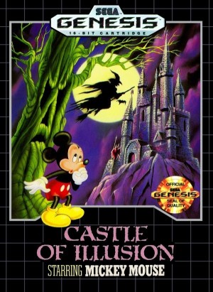 Carátula de Castle of Illusion Starring Mickey Mouse  MD