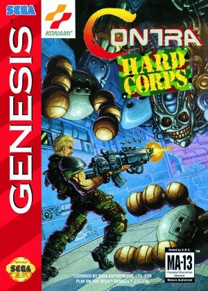 Carátula de Contra: Hard Corps  MD