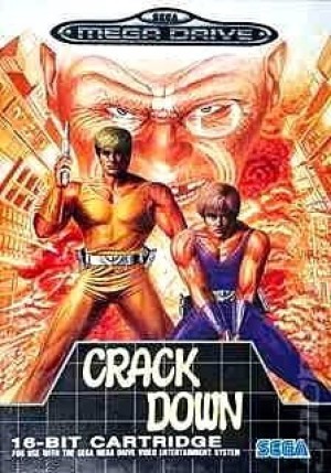 Carátula de Crack Down  MD