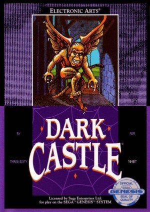 Carátula de Dark Castle  MD