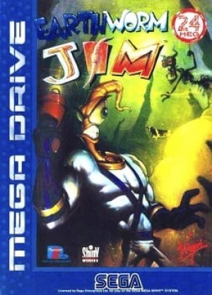 Carátula de Earthworm Jim  MD