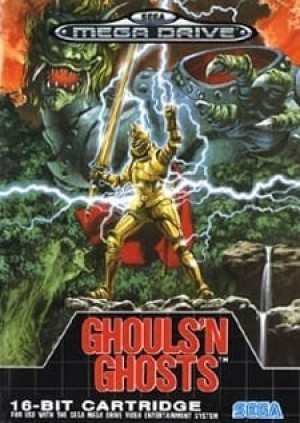 Carátula de Ghouls 'n Ghosts  MD