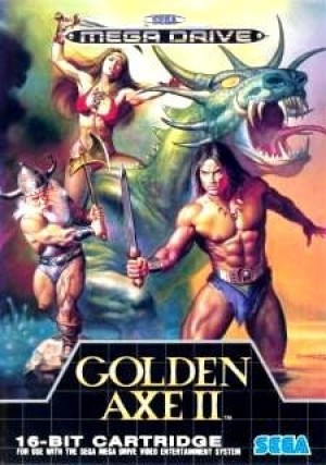 Carátula de Golden Axe II  MD