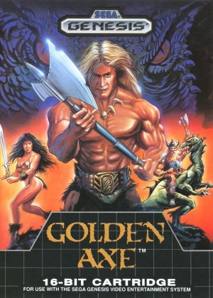 Carátula de Golden Axe  MD