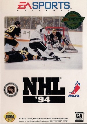 Carátula de NHL '94  MD