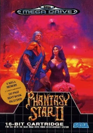 Carátula de Phantasy Star II  MD