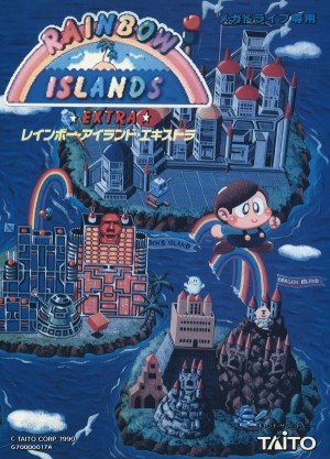 Carátula de Rainbow Islands Extra  MD