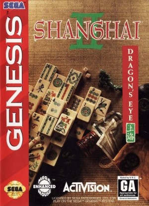 Carátula de Shanghai II: Dragon's Eye  MD