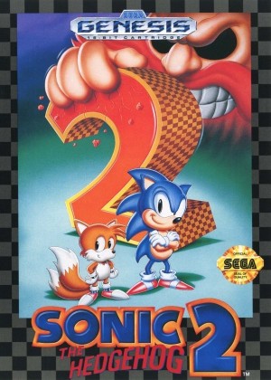 Carátula de Sonic the Hedgehog 2  MD